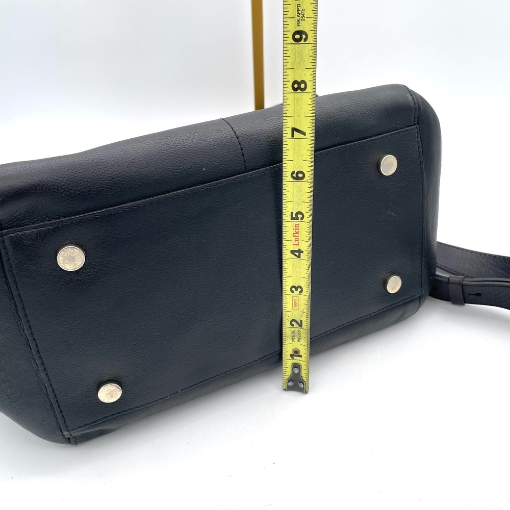 Mina Baie Diaper Bag Leather Backpack Women Large Black Good Condition - Picture 10 of 10